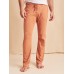 Faherty x Roller Rabbit Men's Simon PJ Pant - Pecan Mini Wave