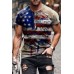 Flag print T-shirt