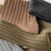 5 Pairs Men Cotton Two Stripes Solid Color Fashion Breathable Warmth Socks