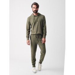 Legend Sweatpant - Olive Melange Twill