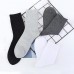 10 Pairs Men Cotton Solid Color Summer Thin Deodorant Sweat  absorbent Tube Socks
