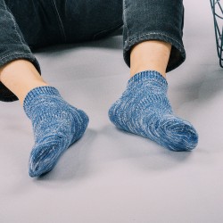 Men’s Vintage Cotton Sock Ethnic Style No  show Socks