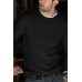 Men's Crew Neck Solid Color Sweater